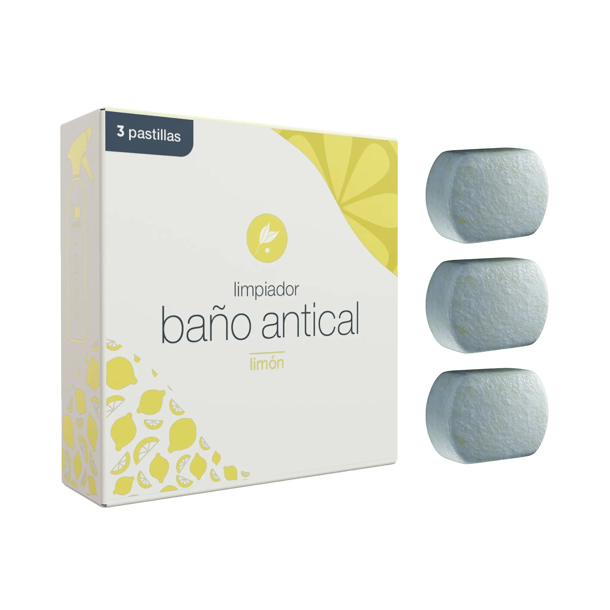 Limpiador de baños ecológico antical 3 pastillas