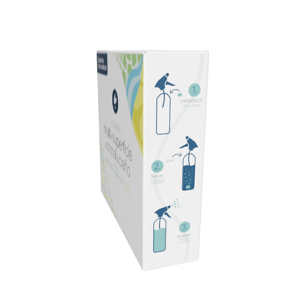 Limpiador Ecológico Baño+Cristal+Multisuperficie (3 Pastillas)